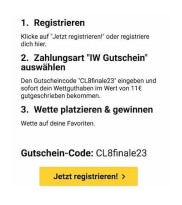 Interwetten Champions League: Get 11 Euro Free Bet Today!
