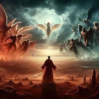Exploring the Duality of Good and Evil: The Battle Between Angels and Sinners
